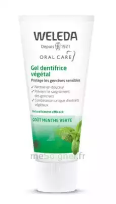 Weleda Soins Bucco-dentaires Gel Dentifrice Végétal 2t/75ml à Bourges